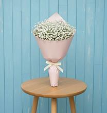 Букет цветов из:  Гипсофила в Песчанке