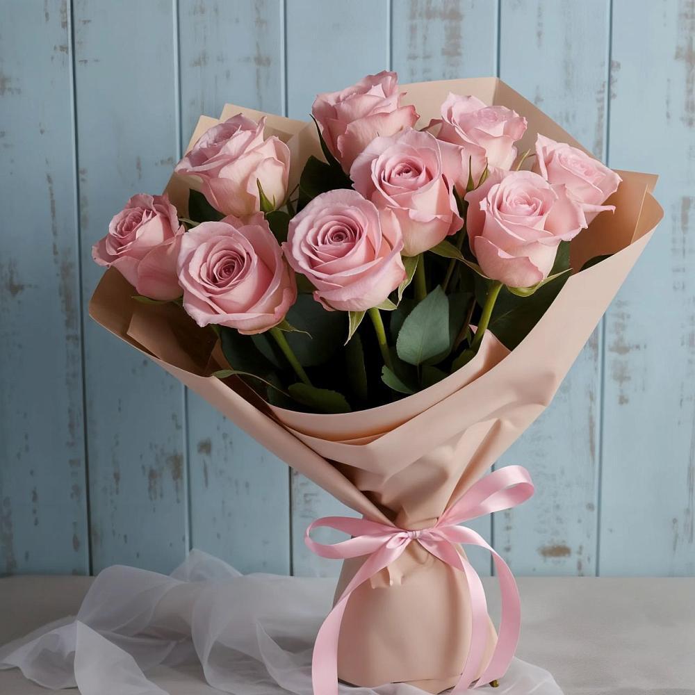 Букет цветов из: Розы в Песчанке