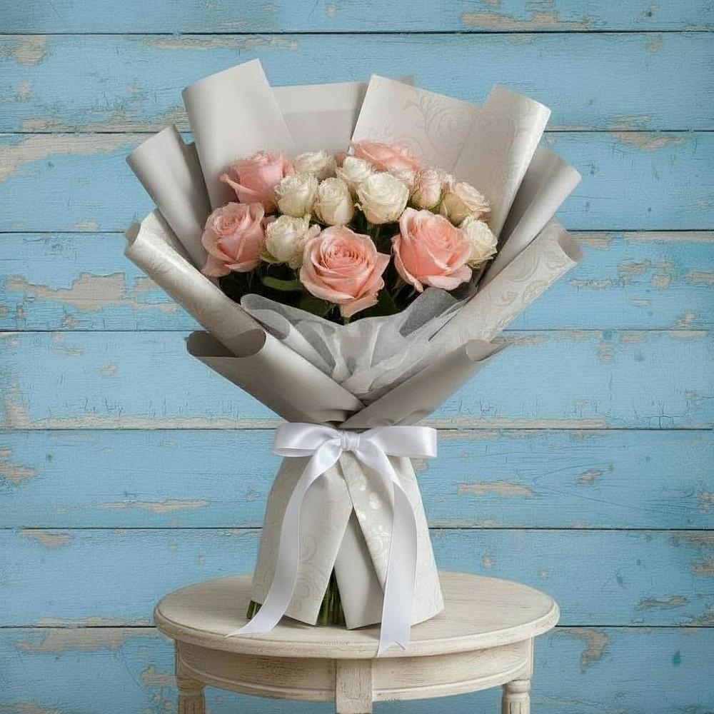 Букет цветов из: Розы в Песчанке