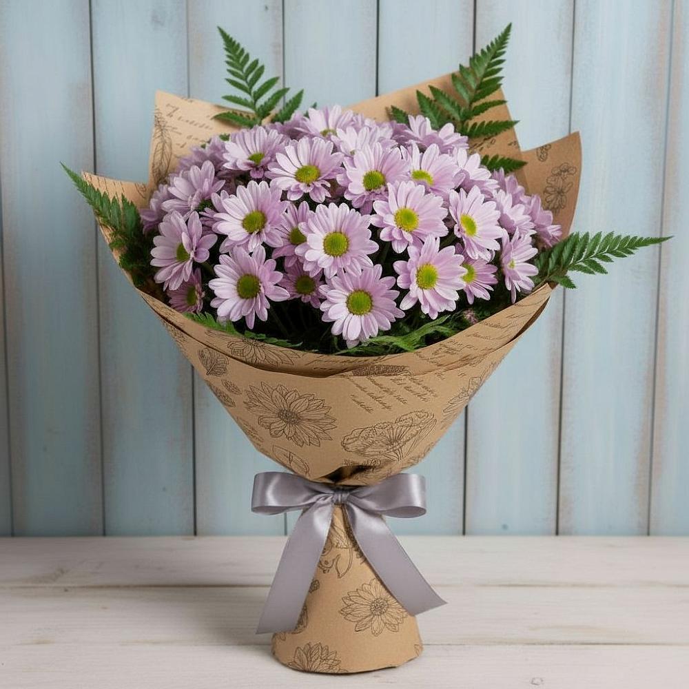 Букет цветов из: Хризантемы в Песчанке