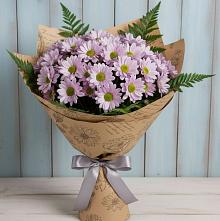 Букет цветов из:  Хризантемы в Песчанке