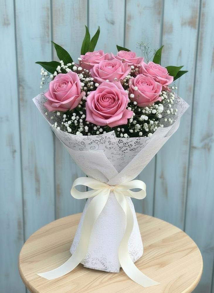 Букет цветов из: Розы в Песчанке