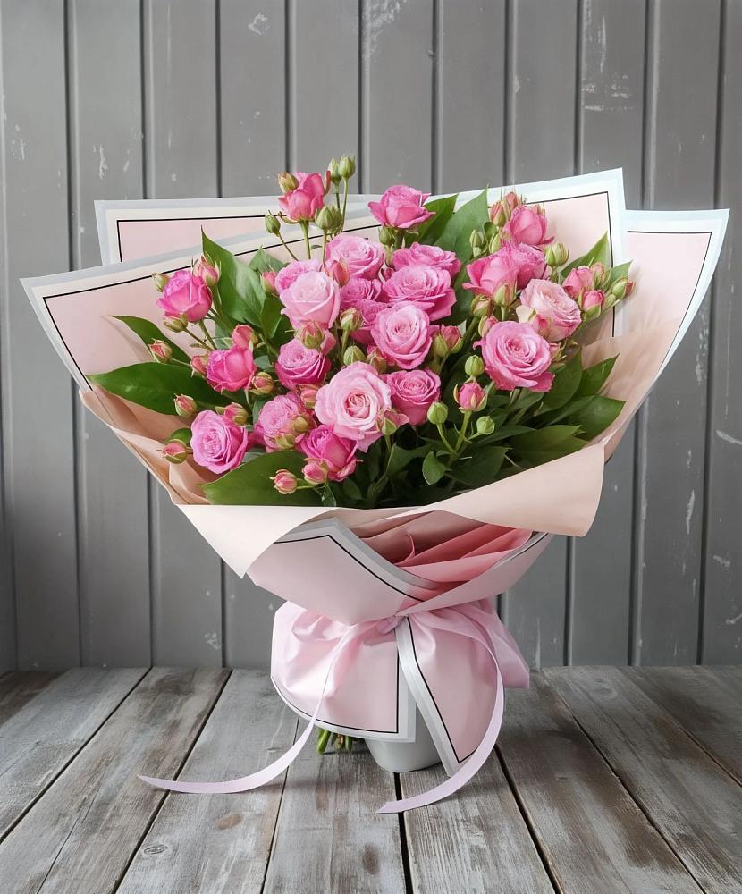 Букет Розовый кустик в Песчанке