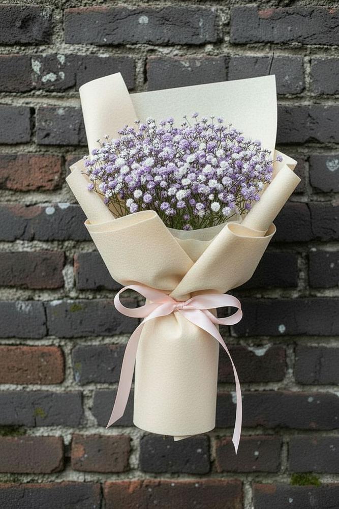 Букет цветов из: Гипсофила в Песчанке