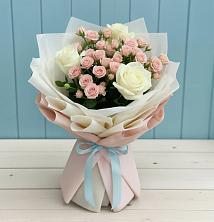 Букет цветов из:  Розы в Песчанке