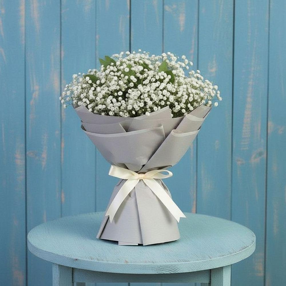 Букет цветов из: Гипсофила в Песчанке