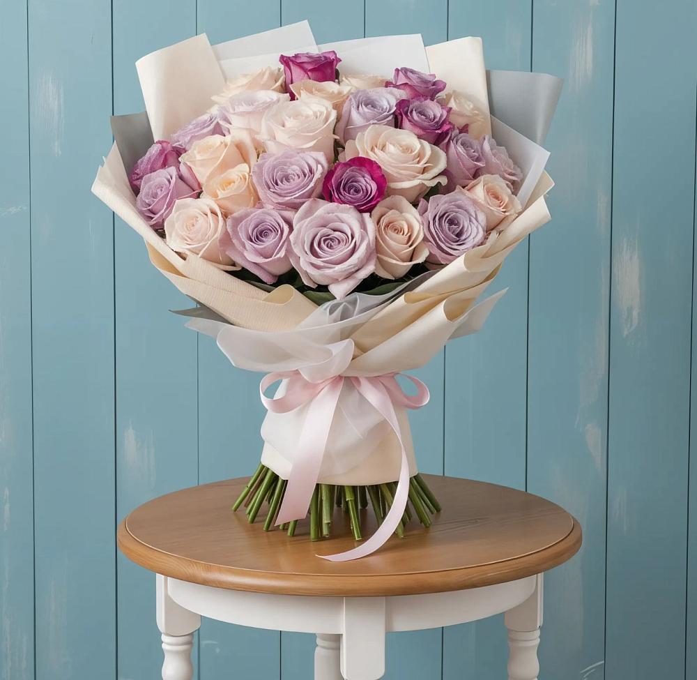 Букет цветов из: Розы в Песчанке