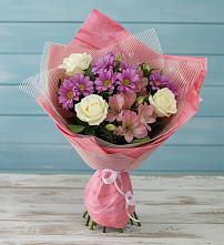 Букет цветов из:  Герберы в Песчанке
