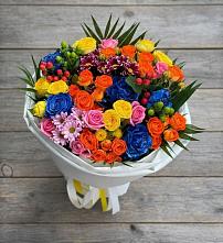 Букет цветов из:  Розы и Хризантемы #REPLACE_PRED# Песчанке