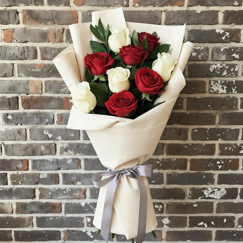 Букет цветов из: Розы в Песчанке