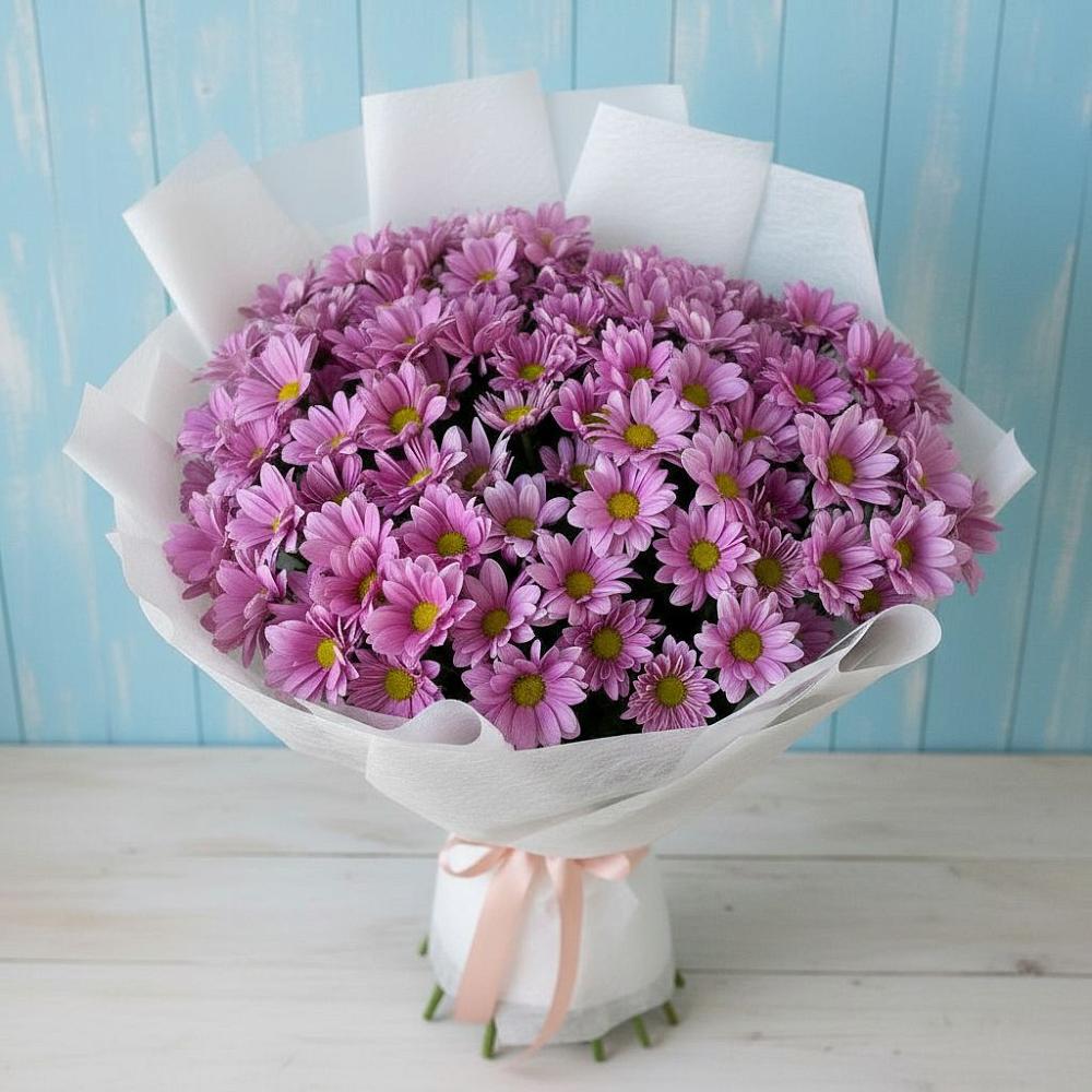 Букет цветов из: Хризантемы в Песчанке