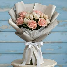 Букет цветов из:  Розы в Песчанке