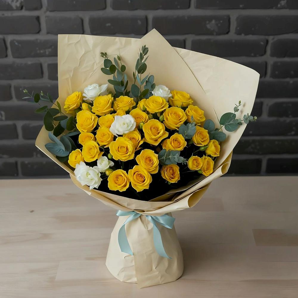 Букет цветов из: Розы в Песчанке