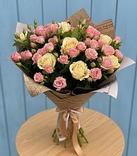 Букет цветов из:  Розы #REPLACE_PRED# Песчанке