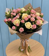 Букет цветов из:  Розы в Песчанке
