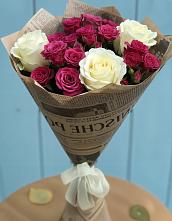 Букет цветов из:  Розы в Песчанке