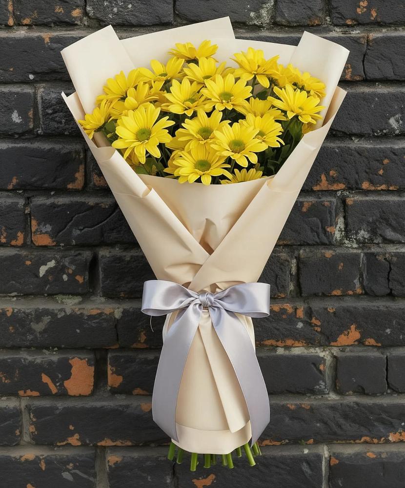 Букет цветов из: Хризантемы в Песчанке
