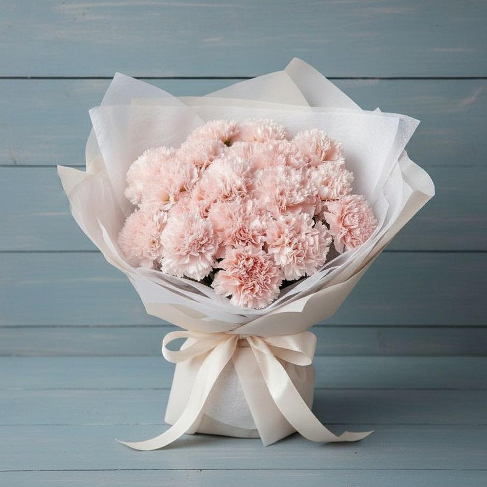 Букет цветов из: Гвоздики в Песчанке