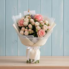 Букет цветов из:  Розы в Песчанке
