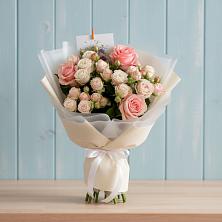 Букет цветов из:  Розы в Песчанке