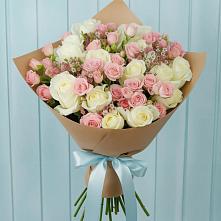 Букет цветов из:  Розы в Песчанке