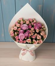 Букет цветов из:  Розы #REPLACE_PRED# Песчанке