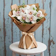 Букет цветов из:  Орхидеи и Розы в Песчанке