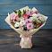 Букет цветов из: Хризантемы, Альстромерии и Розы в Песчанке